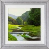 original painting of lathkill dale by artist michael james smith