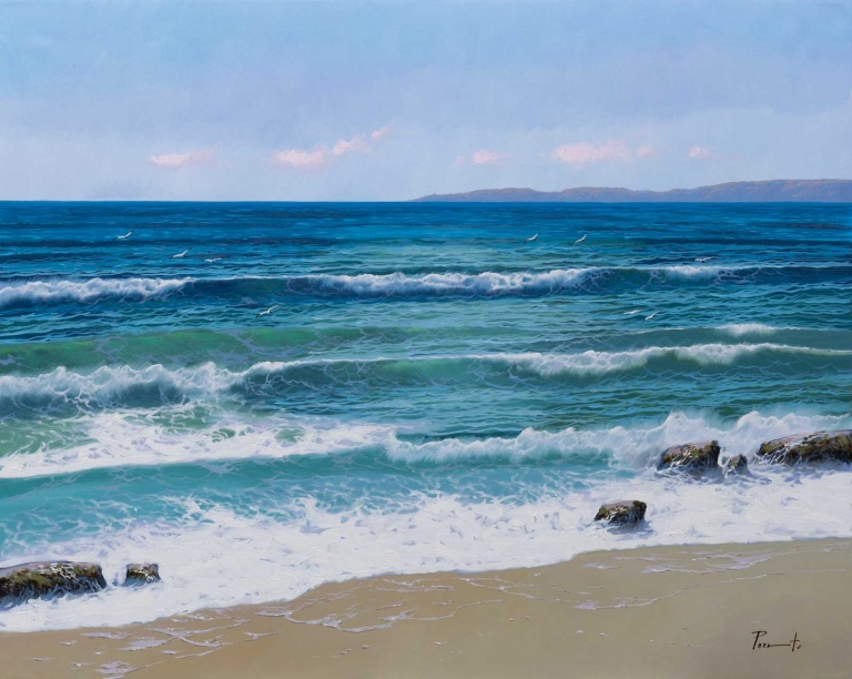 Just Us and the Ocean by Joan Puerto