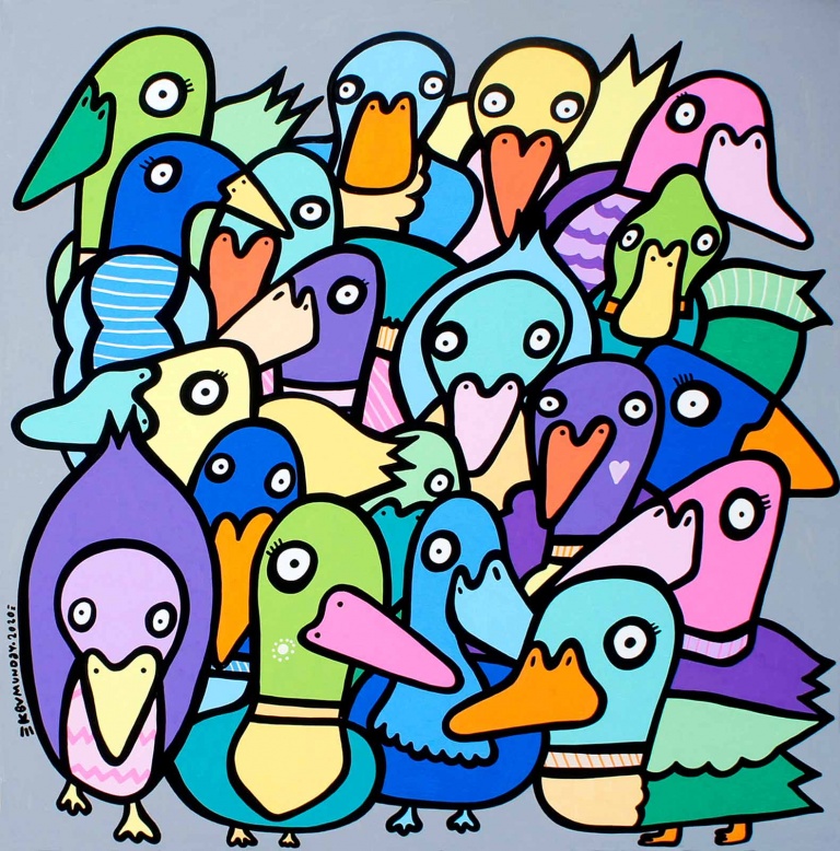 Feeding the Ducks