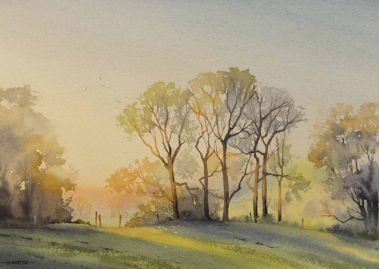 Last Light and Lime Trees by Oliver Pyle