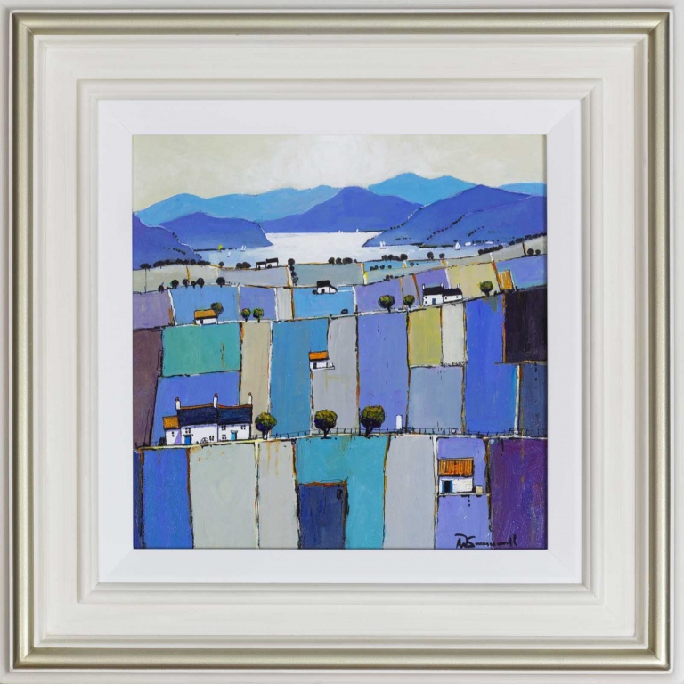 Patchwork of Blue