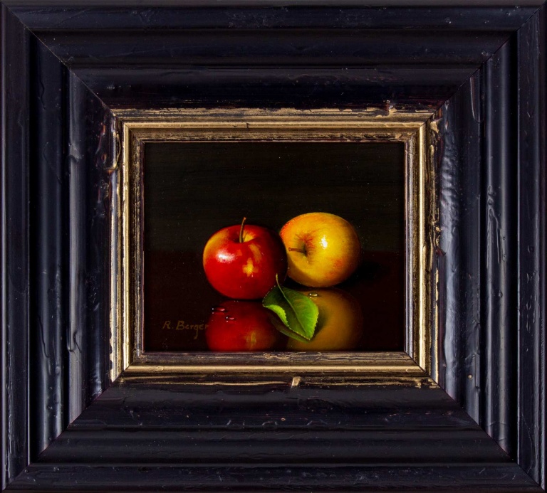 Two Apples by Ronald Berger