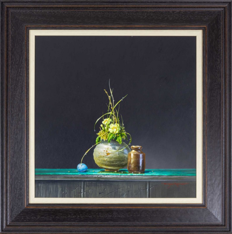 Primrose And Egg by Bryan Hanlon