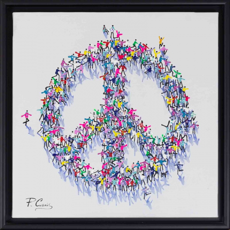 Peace & Love by Paola Cassais