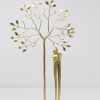 hand signed limited edition bronze sculpture by artist Anna Andreadi with a two figures embracing by a tree