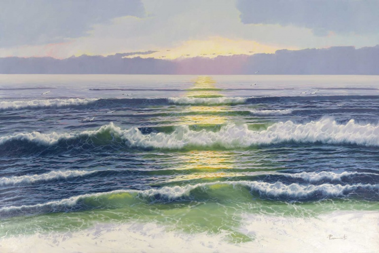 Gentle Sea Breeze by Joan Puerto