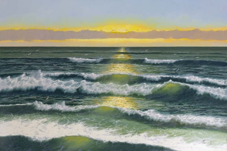 The Colours of Sunrise by Joan Puerto