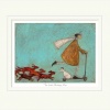 The Great Sausage Run by Sam Toft, limited edition print
