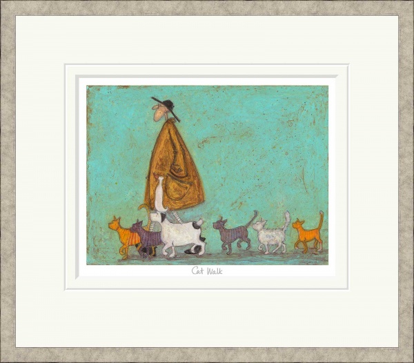 Cat Walk by Sam Toft, limited edition print