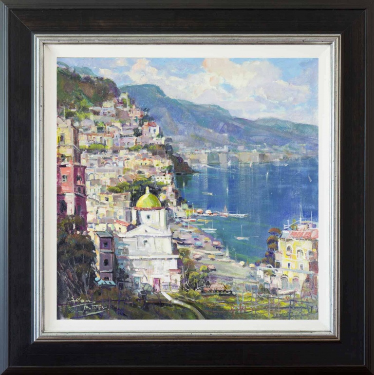Positano By Day by Mario Sanzone