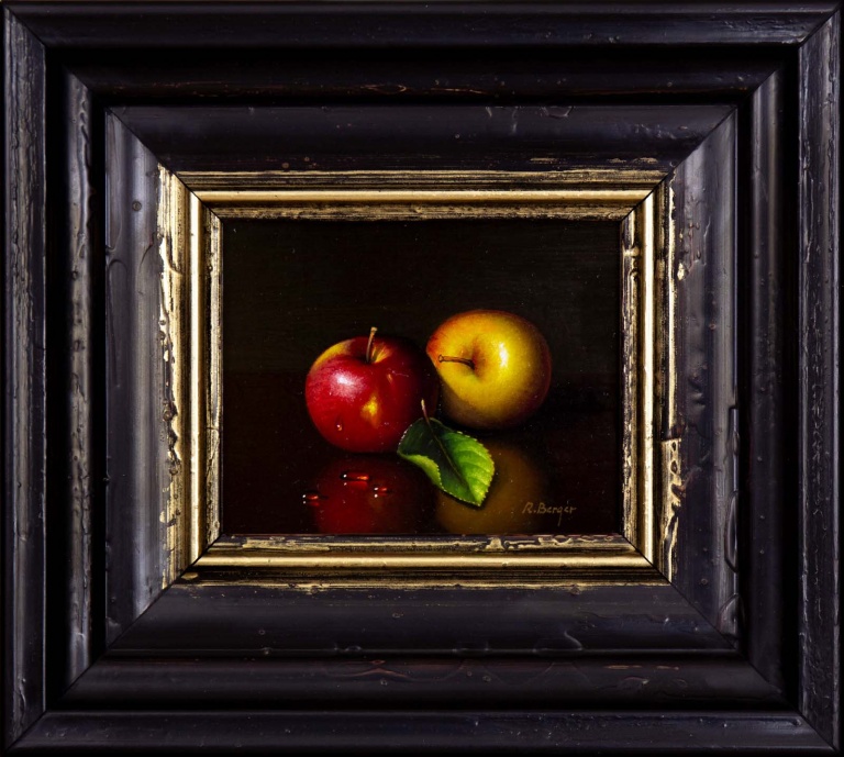 Two Apples by Ronald Berger