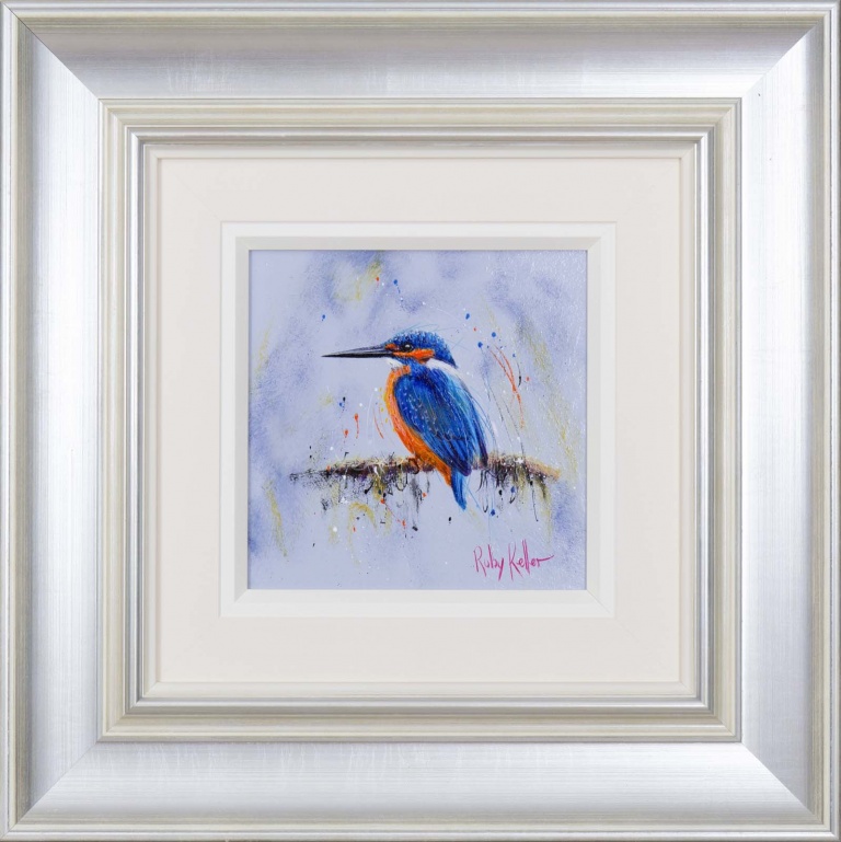 Kingfisher Stare by Ruby Keller