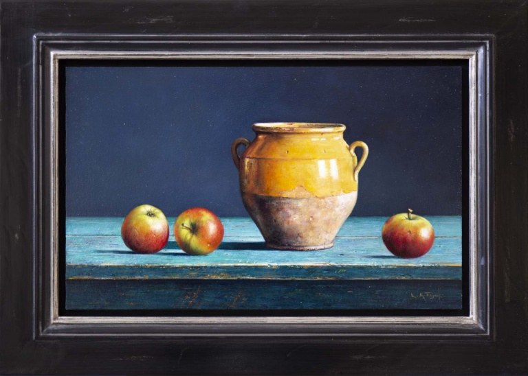 Apples Still Life by Lion Feijen