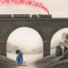 Love Train by Michael Abrams, limited edition print, detail