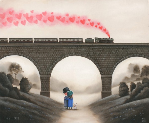 Love Train by Michael Abrams, limited edition print