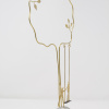 Limited Edition hand made bronze sculpture featuring a couple celebrating whilst sitting on top pf the world with the tree life above and her swinging by Anna Andreadi