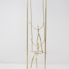 Limited Edition hand made bronze sculpture featuring a couple swinging together the swing actually moves by Anna Andreadi