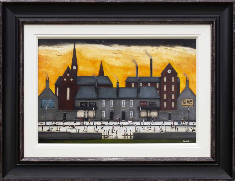 Sunset Over The Town by Sean Durkin