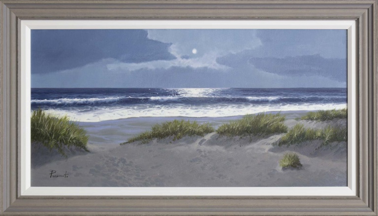 Moonlit Dunes by Joan Puerto