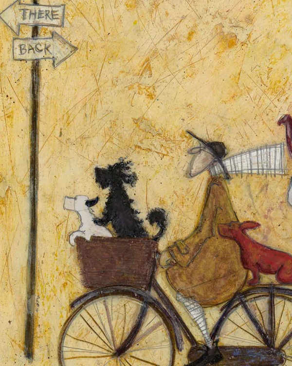We’re not Lost, We’re on Our Way by Sam Toft, limited edition print