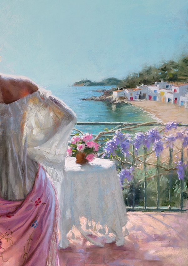 Coastal Memories by Vicente Romero, limited edition print