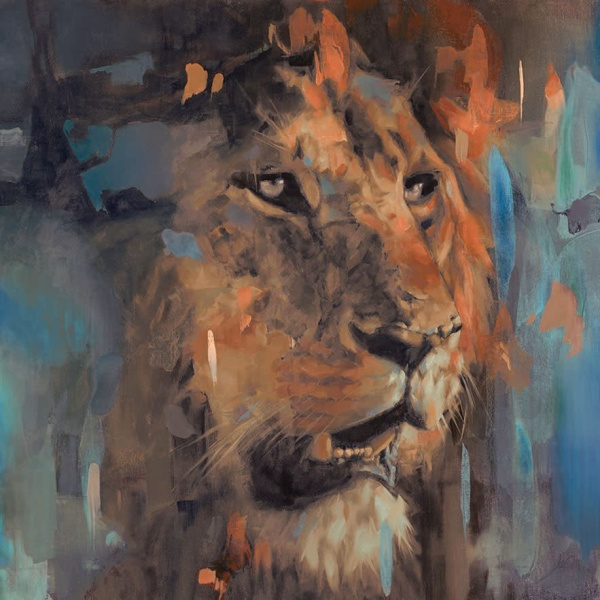 Panthera Leo by Frank Pretorius, limited edition print