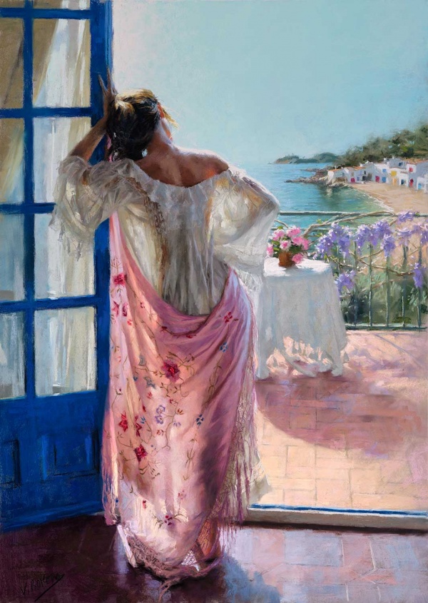 Coastal Memories by Vicente Romero, limited edition print