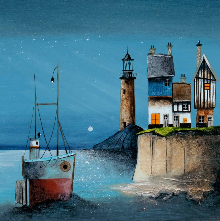 Moonlit Harbour