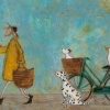 The Donut Shopping List by Sam Toft, limited edition print