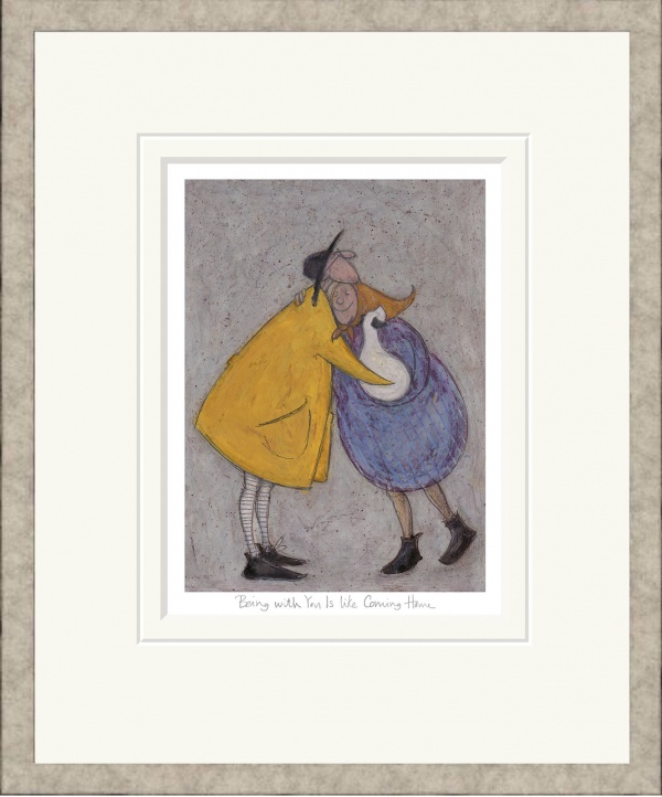 Being with you is like coming home by Sam Toft, limited edition print