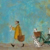 The Donut Shopping List by Sam Toft, limited edition print