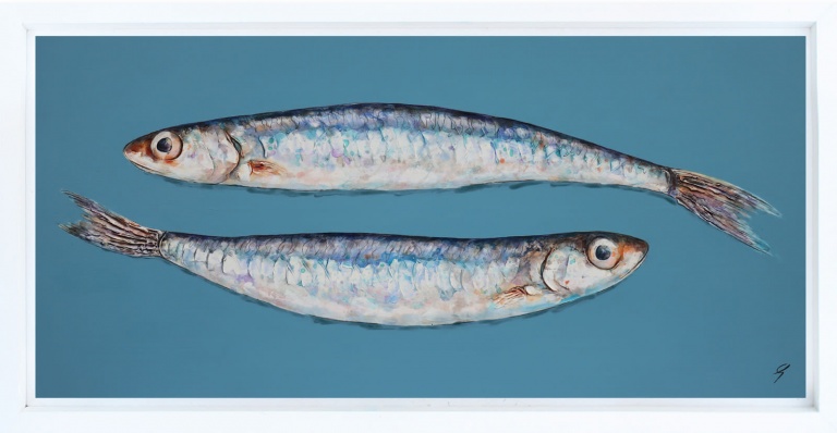 Two Anchovies by Giles Ward