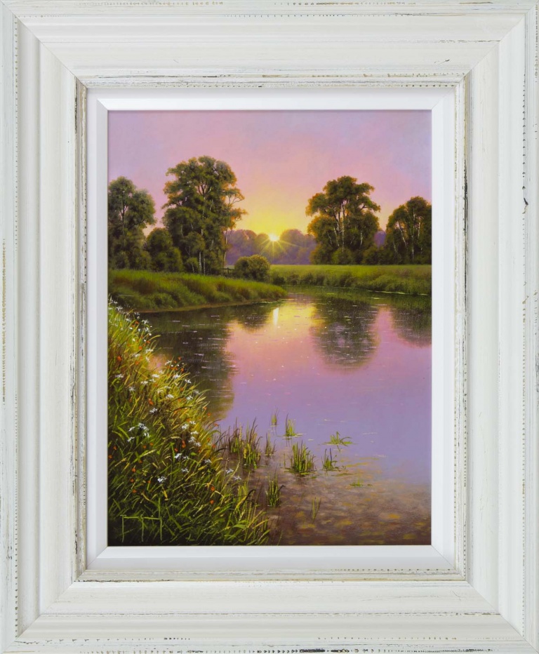 Riverside Tranquility by Terence Grundy