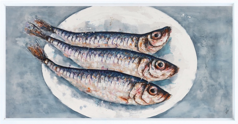 Three Herring by Giles Ward