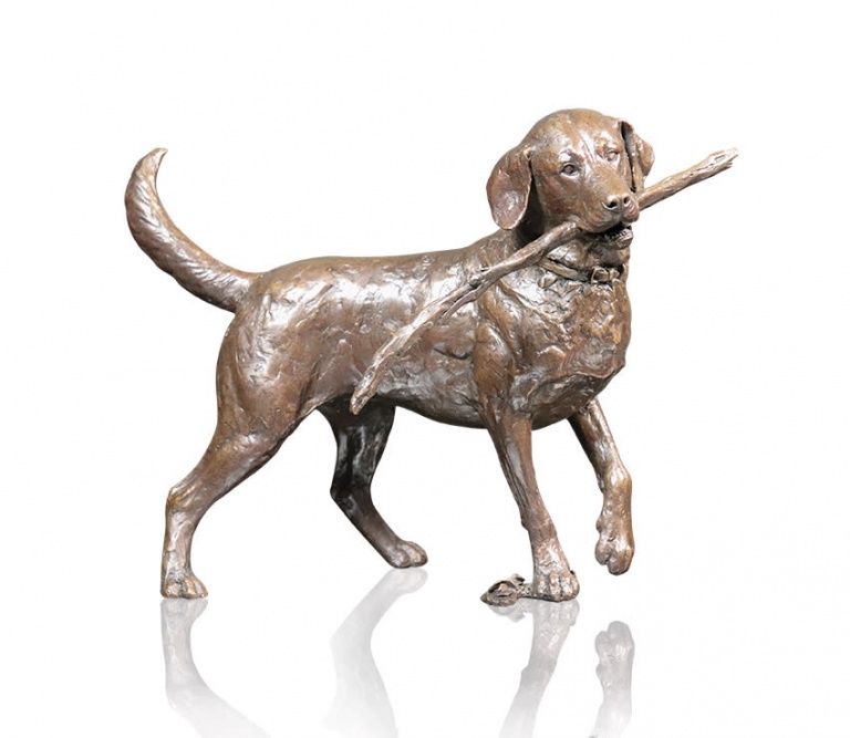 Labrador Faithful Friend (1085) by Michael Simpson