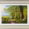 Country Lane to Lower Shuckborough by Daniel Van der Putten, original painting
