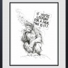 If You’re Looking For A Sign by Scott Tetlow, limited edition print