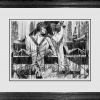 Piano Bar Sketch by Andrei Protsouk, limited edition print