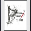 Swinging In The Rain by Scott Tetlow, limited edition print