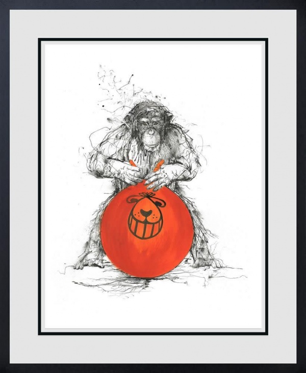 Space Hop by Scott Tetlow, limited edition print