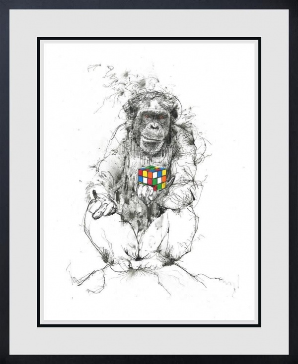 Puzzled by Scott Tetlow, limited edition print