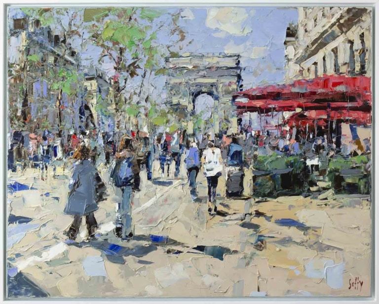 Champs-Élysées by Frank Getty