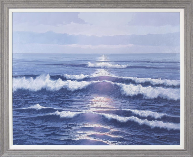 Moonlit Waves