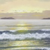 Pastel Sunrise by Antonio Garcia Soler (Joan Puerto), original painting