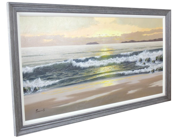 Pastel Sunrise by Antonio Garcia Soler (Joan Puerto), original painting
