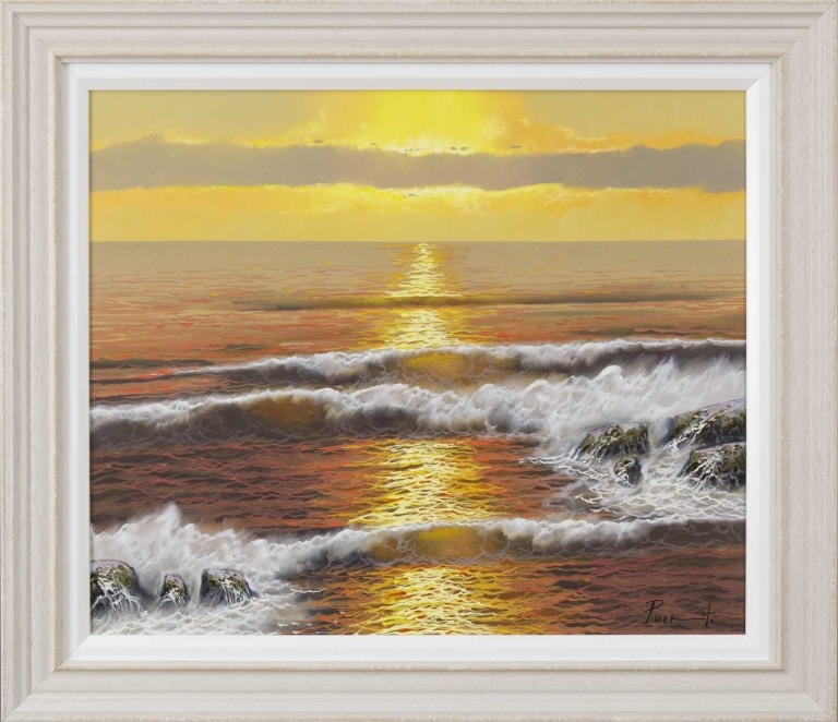 Sunset Ripples by Joan Puerto