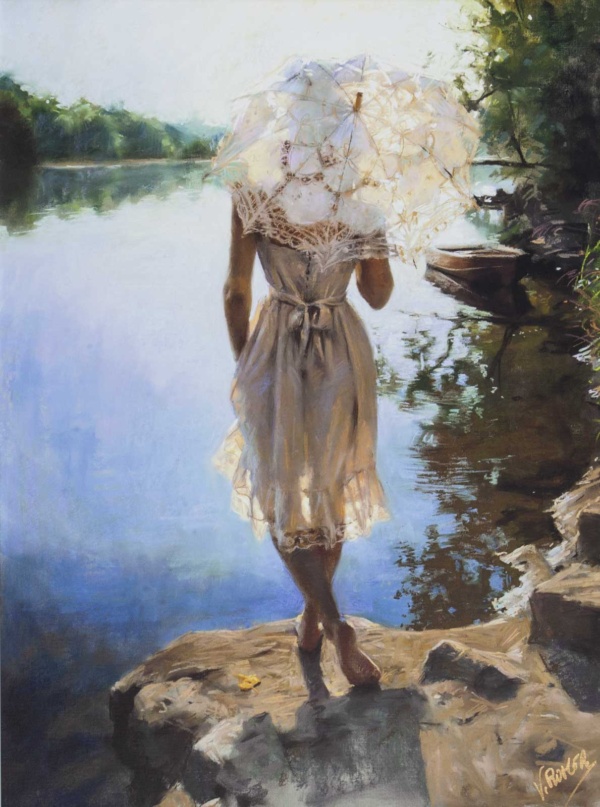 Parasol by Vicente Romero, limited edition print