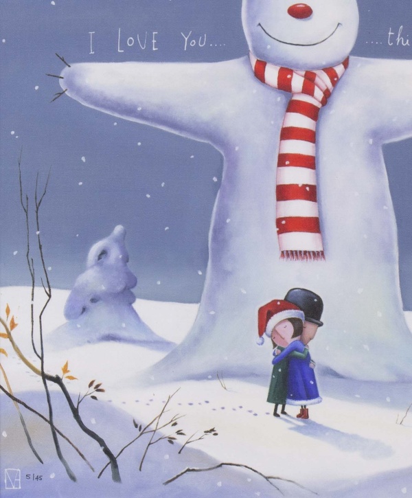 I Love You This Much by Michael Abrams, limited edition print, detail