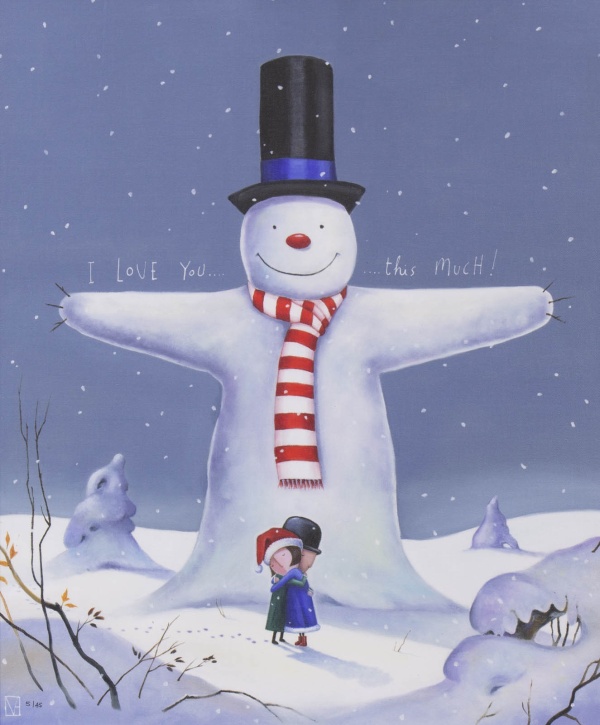 I Love You This Much by Michael Abrams, limited edition print
