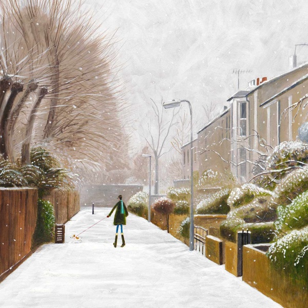 The Ferry Path by Chris Ross Williamson, limited edition print, detail